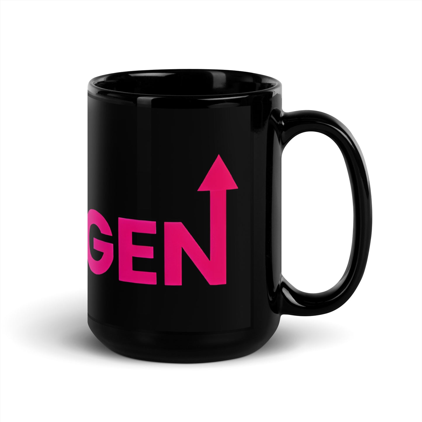 Black Glossy Mug